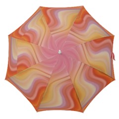 Gradient Pink Yellow Straight Umbrellas by ConteMonfrey