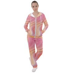 Gradient Pink Yellow Women s Tracksuit by ConteMonfrey