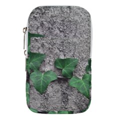 Vine On Damaged Wall Photo Waist Pouch (large) by dflcprintsclothing