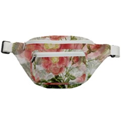 Flowers Vintage Background Retro Floral Stem Fanny Pack by Wegoenart