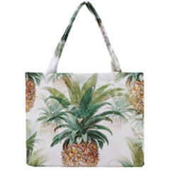 Pineapple Pattern Background Seamless Vintage Mini Tote Bag