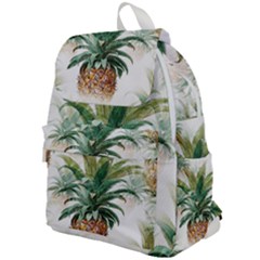 Pineapple Pattern Background Seamless Vintage Top Flap Backpack