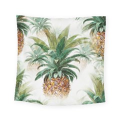 Pineapple Pattern Background Seamless Vintage Square Tapestry (Small)