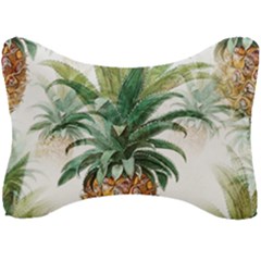 Pineapple Pattern Background Seamless Vintage Seat Head Rest Cushion