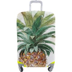 Pineapple Pattern Background Seamless Vintage Luggage Cover (Large)