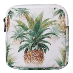 Pineapple Pattern Background Seamless Vintage Mini Square Pouch