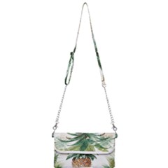 Pineapple Pattern Background Seamless Vintage Mini Crossbody Handbag