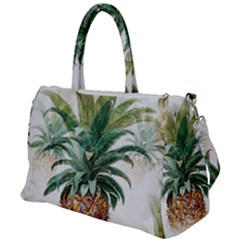 Pineapple Pattern Background Seamless Vintage Duffel Travel Bag