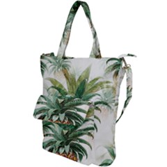 Pineapple Pattern Background Seamless Vintage Shoulder Tote Bag
