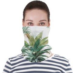 Pineapple Pattern Background Seamless Vintage Face Seamless Bandana (Adult)