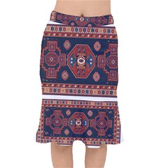 Armenian Carpet Short Mermaid Skirt by Gohar