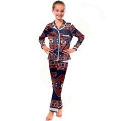 Armenian Carpet Kid s Satin Long Sleeve Pajamas Set by Gohar