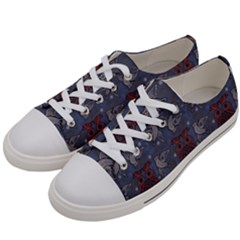 Armenian Ornaments Women s Low Top Canvas Sneakers by Gohar