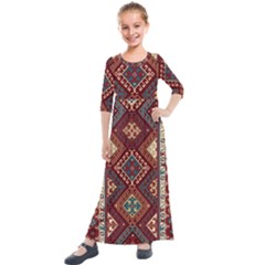 Gorg-new-all Kids  Quarter Sleeve Maxi Dress by Gohar