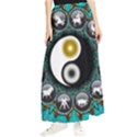 Yin Yang Horoscope Astrology Zodiac Signs Zodiac Maxi Chiffon Skirt View1