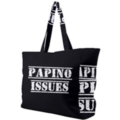 Papino Issues - Italian Humor Simple Shoulder Bag by ConteMonfrey