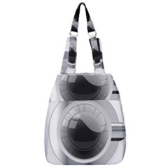Washing Machines Home Electronic Center Zip Backpack by Jancukart