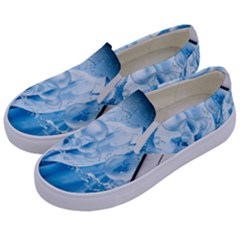 Silver Framed Washing Machine Animated Kids  Canvas Slip Ons