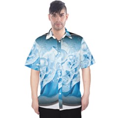 Silver Framed Washing Machine Animated Men s Hawaii Shirt