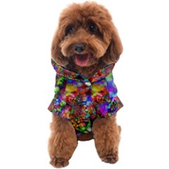 Psychedelic Colours Pattern Dog Coat