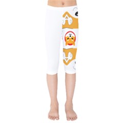 IM Fourth Dimension Colour 100 Kids  Capri Leggings 