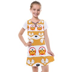 IM Fourth Dimension Colour 100 Kids  Cross Web Dress