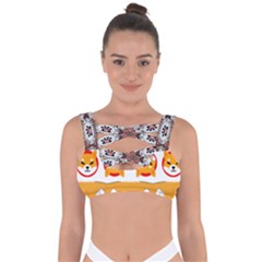 IM Fourth Dimension Colour 100 Bandaged Up Bikini Top