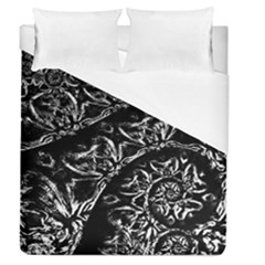 Skeletal Fractals Duvet Cover (queen Size) by MRNStudios