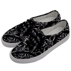 Skeletal Fractals Men s Classic Low Top Sneakers by MRNStudios