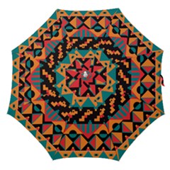 Tribal Pattern Seamless Border Straight Umbrellas