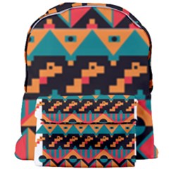 Tribal Pattern Seamless Border Giant Full Print Backpack