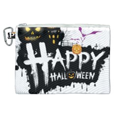 Happy Halloween Canvas Cosmetic Bag (xl) by Jancukart
