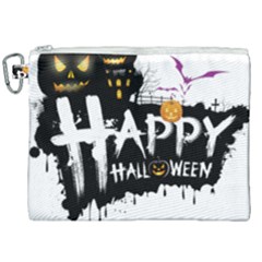 Happy Halloween Canvas Cosmetic Bag (xxl) by Jancukart