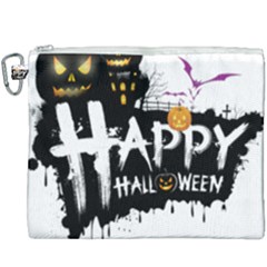 Happy Halloween Canvas Cosmetic Bag (xxxl) by Jancukart