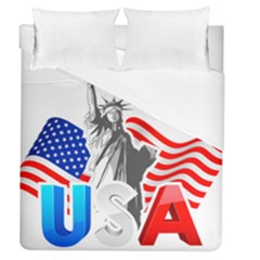 New York City Holiday United States Usa Duvet Cover (queen Size) by Jancukart