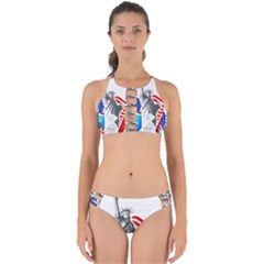 New York City Holiday United States Usa Perfectly Cut Out Bikini Set