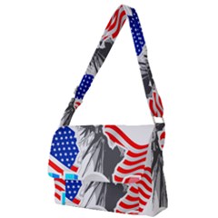 New York City Holiday United States Usa Full Print Messenger Bag (s) by Jancukart