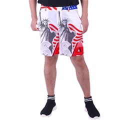 New York City Holiday United States Usa Men s Pocket Shorts by Jancukart