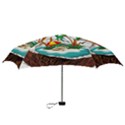 Coconut And Holiday Beach Food Mini Folding Umbrellas View3