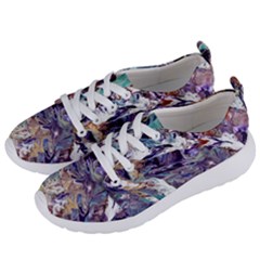 Abstract Cross Currents Women s Lightweight Sports Shoes by kaleidomarblingart