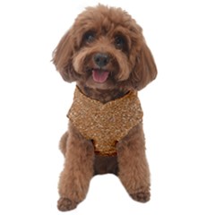 Gold Glitter Design Dog Sweater by coatsdoggies