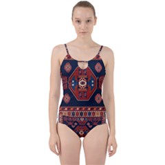 Armenian Carpet Cut Out Top Tankini Set by Gohar