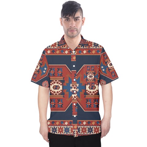 Armenian Carpet Men s Hawaii Shirt by Gohar