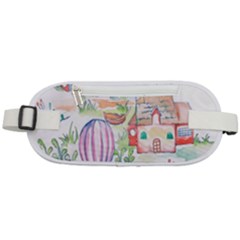 Easter Village  Rounded Waist Pouch by ConteMonfrey