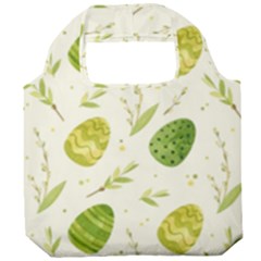 Easter Green Eggs  Foldable Grocery Recycle Bag by ConteMonfrey