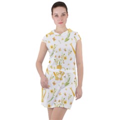 Easter Garden   Drawstring Hooded Dress by ConteMonfrey