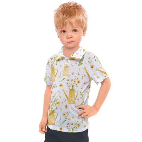 Easter Garden   Kids  Polo Tee by ConteMonfrey