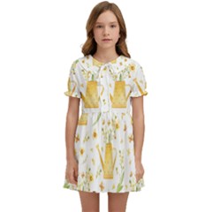 Easter Garden   Kids  Sweet Collar Dress by ConteMonfrey