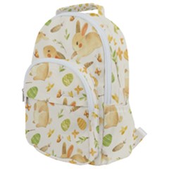 Cute Rabbits - Easter Spirit  Rounded Multi Pocket Backpack by ConteMonfrey