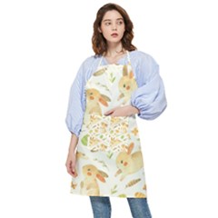 Cute Rabbits - Easter Spirit  Pocket Apron by ConteMonfrey